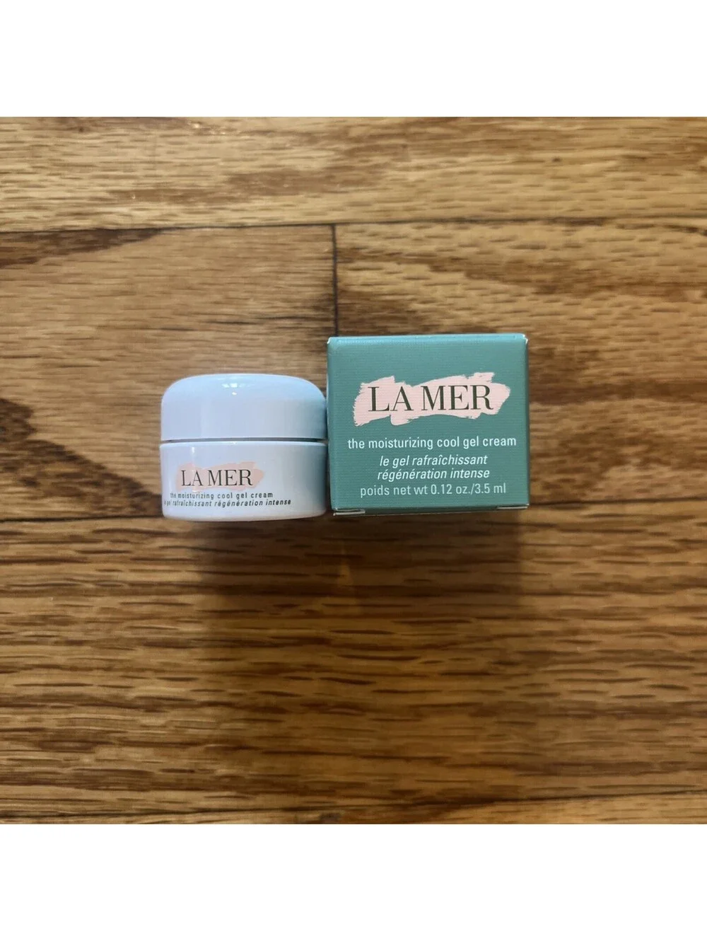 La Mer The Moisturizing Cool Gel Cream Sample  0.12 Oz/3.5 ml New